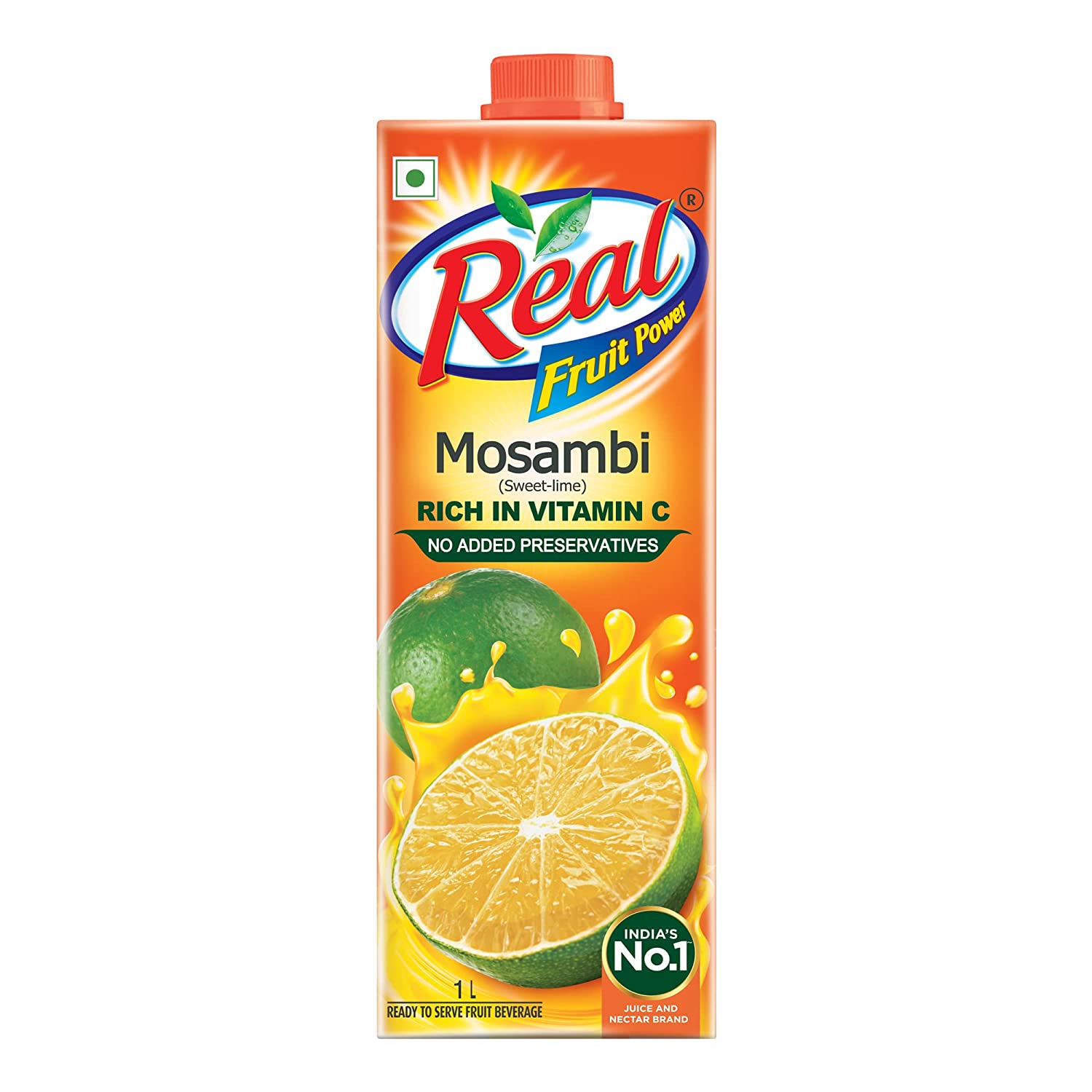 Real Fruit Power Mosambi Juice 1L 01