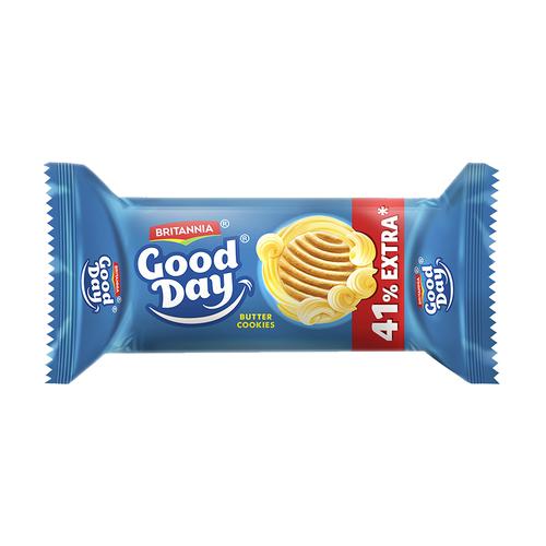 BRITANNIA - GOOD DAY BUTTER COOKIES 41% EXTRA 75GMS