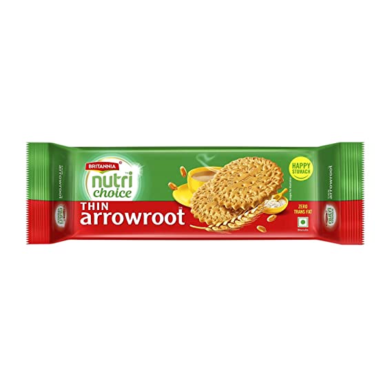 Britannia Nutri Choice Thin Arrowroot Biscuits 400g