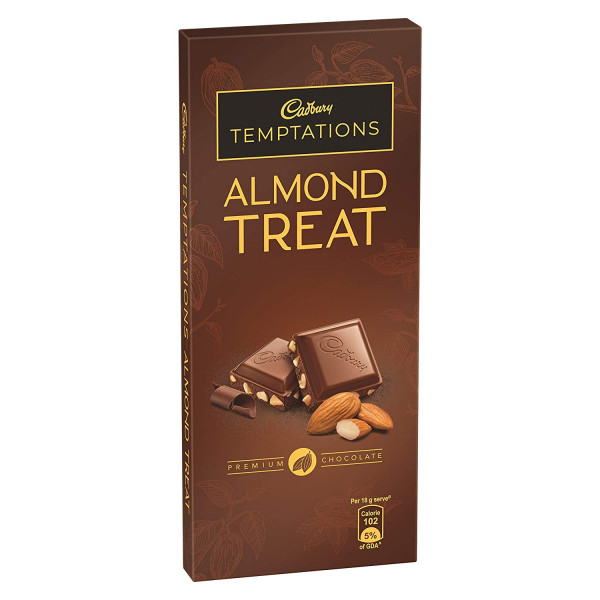 Cadbury Temptation Almond Treat Chocolate, 72g