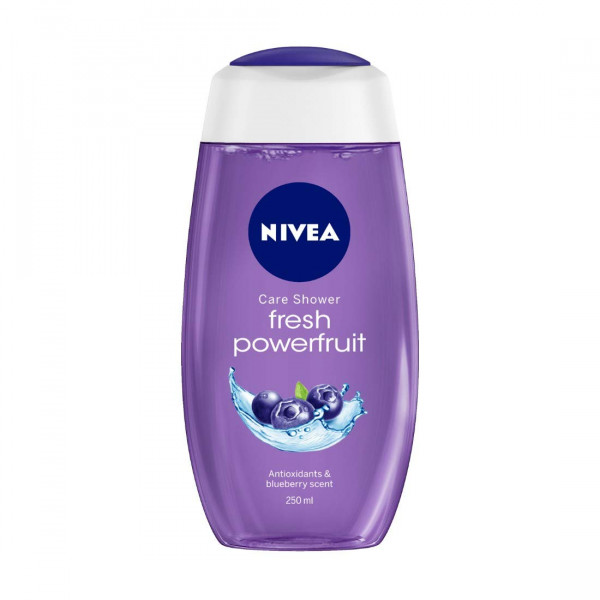 NIVEA Shower Gel, Power Fruit Fresh Body Wash, 250ml