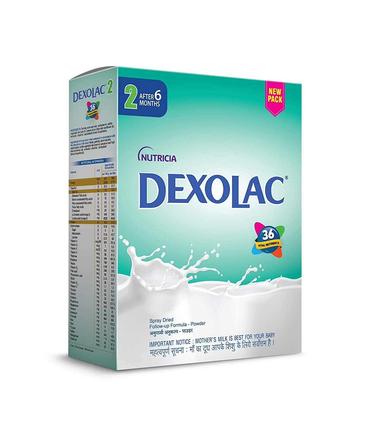Dexolac Nutricia Stage 2 (After 6 months) - 400 g