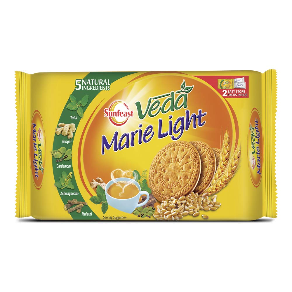Sunfeast Veda Marie Light (Stay Fresh), 250g