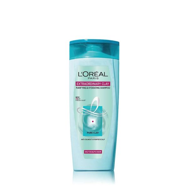 Loreal Paris Extra Ordinary Clay Purifying & Hydrating Shampoo 396ml