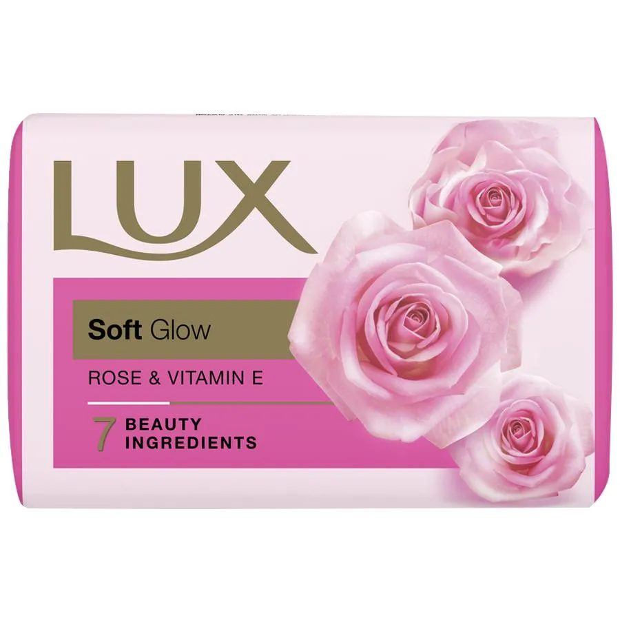 Lux Soft Glow Rose & Vitamin E Soap Bar 100g