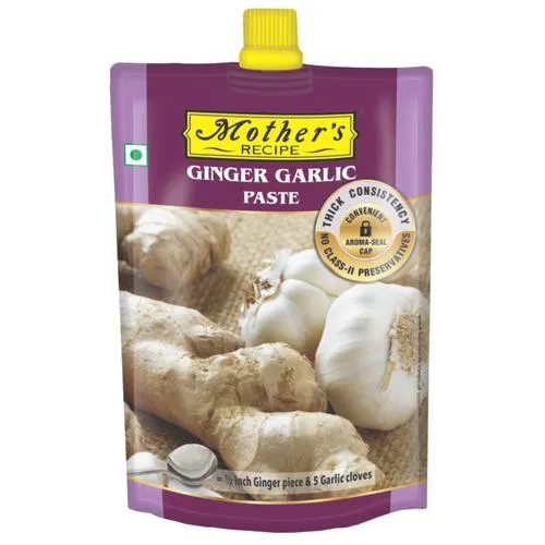 Mother's Recipe Spice Paste Ginger & Garlic 200g