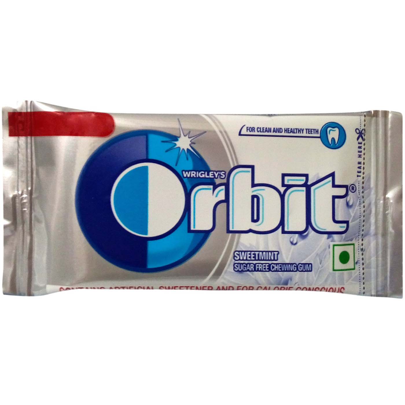 Orbit Chewing Gum - Sweetmint, 4.4g Pack