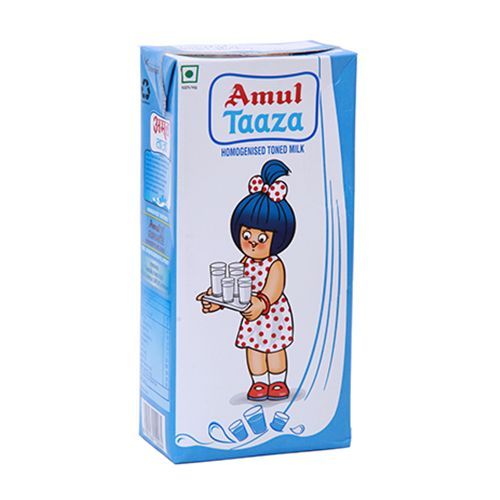 amul taaza toned milk 200ml
