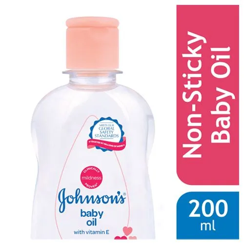 Johnson's Baby Oil with vitamin E 200ml