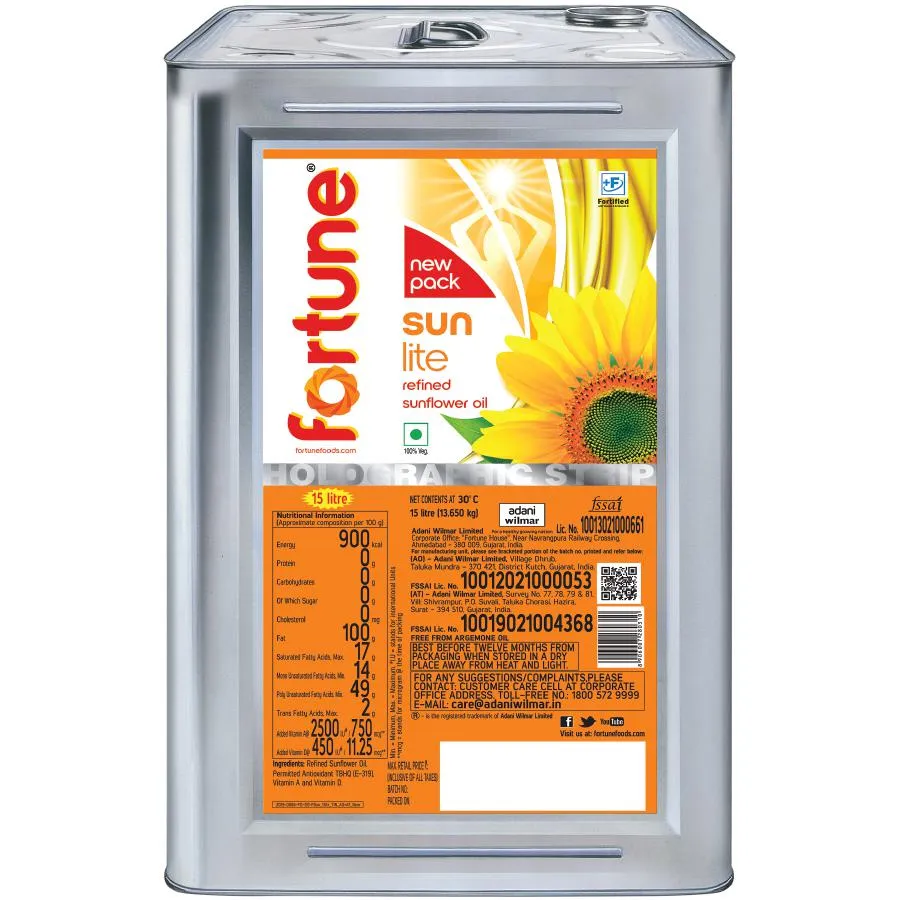 fortune sunlight 15L tin