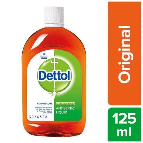 Dettol Antiseptic Disinfectant Liquid, 125 ml
