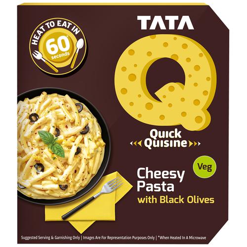 Tata Quick Quisine Cheesy Pasta With Black Olives 290gm