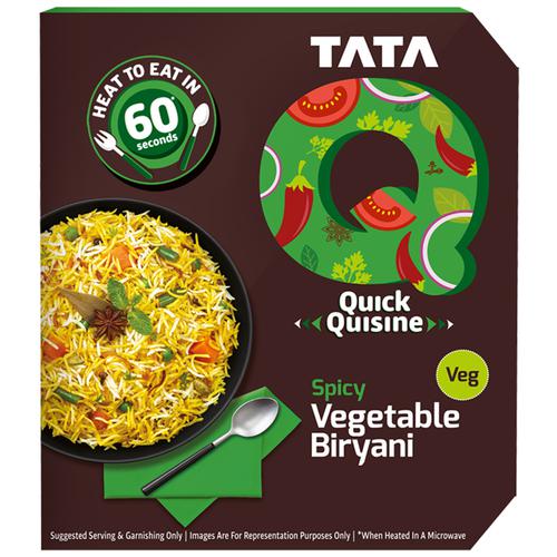 Tata Quick Quisine Spicy Vegetable Biryani 330g