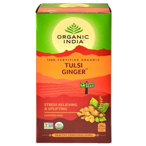 Organic India Tulsi Ginger 25 pcs Tea Bag