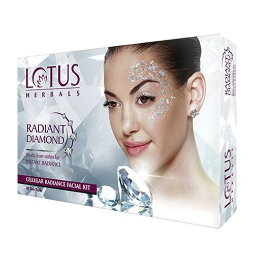 lotus radiant diamond facial kit
