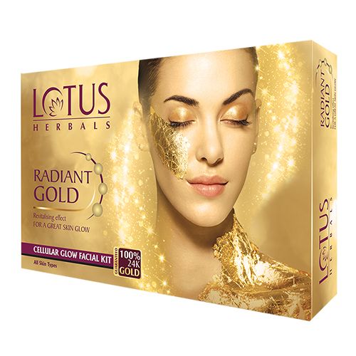 lotus radiant gold facial kit