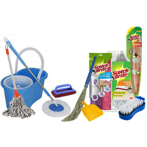 Mops,Brushes & Scrubs