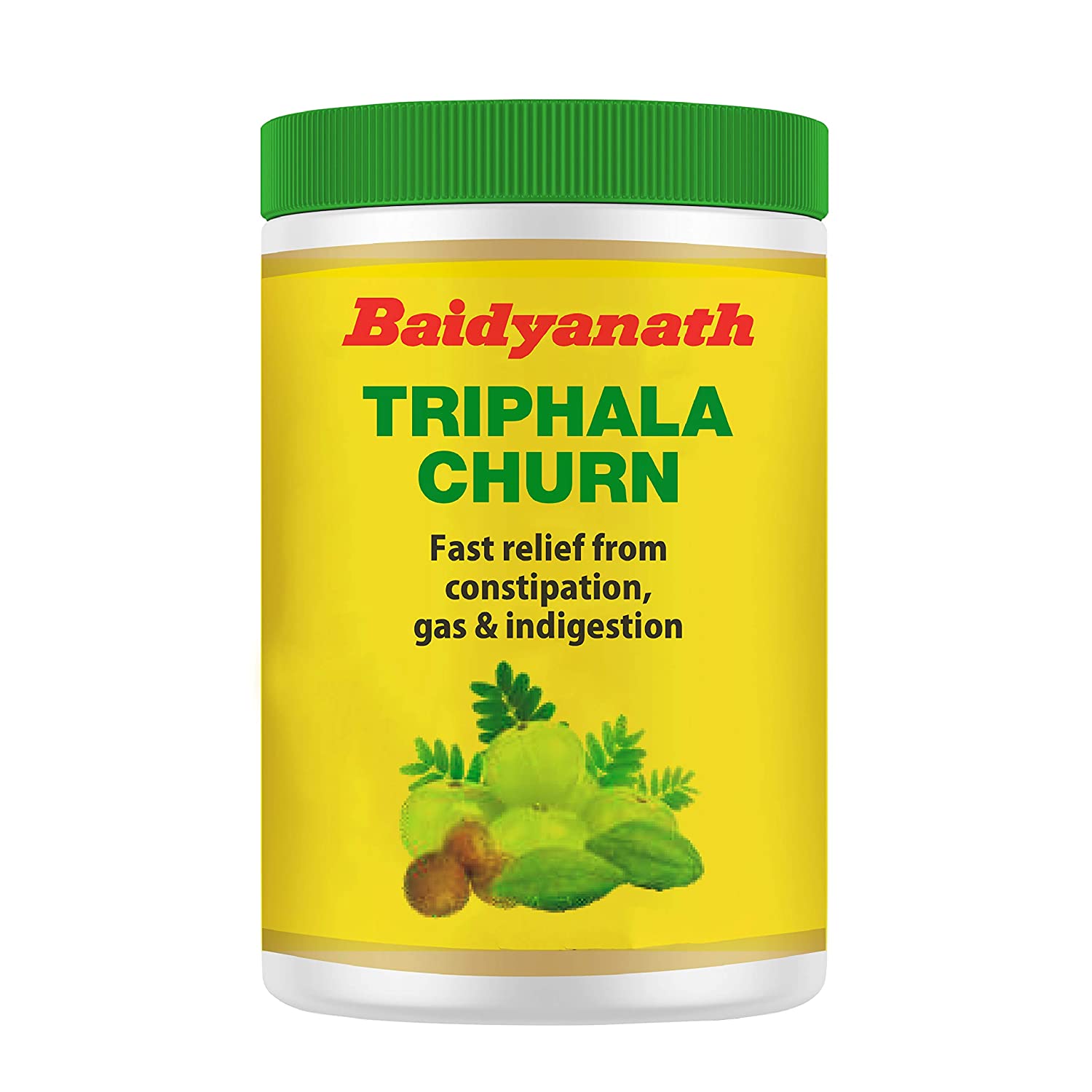 Baidyanath Triphala Churna Helps Relieve Constipation, Quick Acidity & Gas Relief Enriched with Amla 100g
